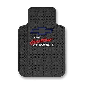Chevy-Heartbeat-Of-AmericaTrim-To-Fit-Molded-Front-Floor-Mats-Set-of-2