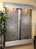 Indoor Fountains item: Adagio CFS2012 Cottonwood Falls - Green Featherstone Wall Fountain