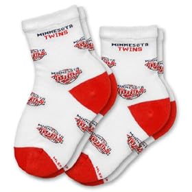 Click here to buy Minnesota Twins Kid's Infant Socks (2 Pack).