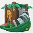 Kidwise Safari Bouncer with Slide