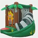 Shooting Star Design Safari Bouncer Bounce House