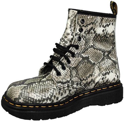Dr. Martens Natural Snakeskin Original Boots - Limited Edition Picture