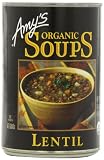 Amy's Organic Lentil Soup, 14.5-Ounce Cans (Pack of 12)