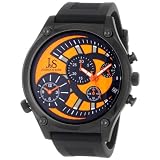 Joshua & Sons Mens JS713OG Dual Time Quart