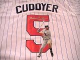 MICHAEL CUDDYER SIGNED AUTOGRAPHED MINNESOTA TWINS JERSEY W/COA