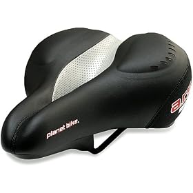Planet Bike 5018 Women's ARS Spring Anatomic Relief Saddle with Gel and Elastomer Springs