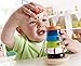 Hape Stacking Jack Wooden Ring Balancing Toddler Toy