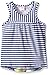 Gymboree Girls' Stripe Front Floral Print Back Tank