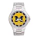 Michigan Wolverines NCAA Men's Pro II Watch with Stainless Steel Bracelet