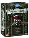 Pirates des Cara&iuml;bes - La quadrilogie : La mal&eacute;diction du Black Pearl + Le secret du coffre maudit + Jusqu'au bout du monde + La fontaine de Jouvence - Coffret 5 Blu-ray [Blu-ray]