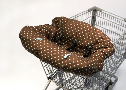 SHOPPING CART AND HIGH CHAIR COVER