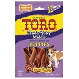 Toro Puppy Roll Bacon Dog Treat Quantity: 12-Pack