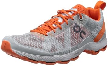 [オン] On Cloudracer Men's クラウドレーサー 74203M (シルバー/オレンジ/8)