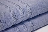 SuperSoft Cotton Bath Sheet. Colour. Blue.