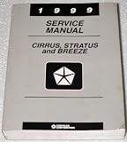 1999 Chrysler Cirrus, Dodge Stratus, Plymouth Breeze Service Manual (JA Platform, Complete Volume)