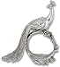 Reed & Barton Silverplated Figural Napkin Ring, The Peacock