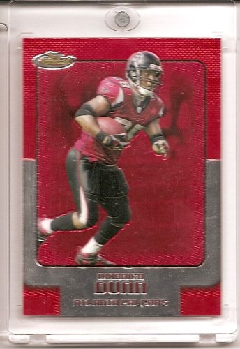 2006 Topps Finest Warrick Dunn Atlanta Falcons Football Card #49 - Mint Condition - Shipped In Protective Acrylic Display Case!