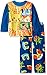 Pokemon Big Boys Pikachu and Pals 2-Piece Fleece Pajama Set, Blue, 8