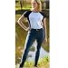 Ladies Sigma Light Cotton LowRise Knee Patch Riding Breeches