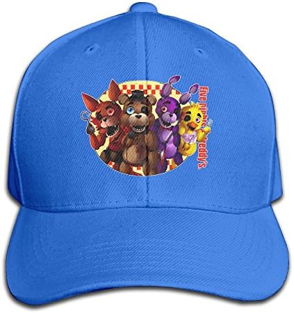 YAHQI Photo Five Nights At Freddy Sport Hat RoyalBlue