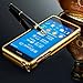 For Sony Xperia Z2 Case,JANDM Luxury Aluminum Ultra-thin Acrylic Mirror Metal Case Cover for Sony Xperia Z2 (Silver)