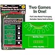 Blackjack and TX Holdem 2 Sided Layout 36 x 72 inch
