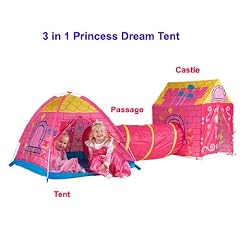 Kinderzelt Set mit Tunnel - Prinzessin