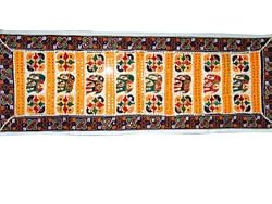 Sari Mirror Banjara Table Runner Taapestry Wall Hanging Table Runner 60 X 20