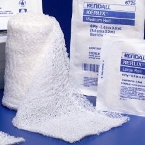 COVIDIEN Bandage Roll Kerlix Gauze 6-Ply 4.5 Inch X 3.1 Yard (#6716, Sold Per PIECE)