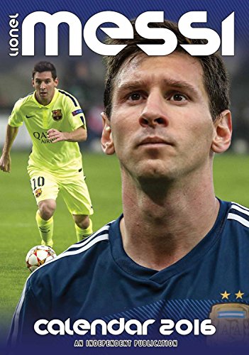 Lionel Messi Wall Calendar - 2016 Wall Calendars - Celebrity Calendars - Soccer Calendars - Poster Wall Calendars - Monthly Wall Calendars by Dream International
