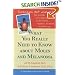 What You Really Need to Know about Moles and Melanoma (A Johns Hopkins Press Health Book)