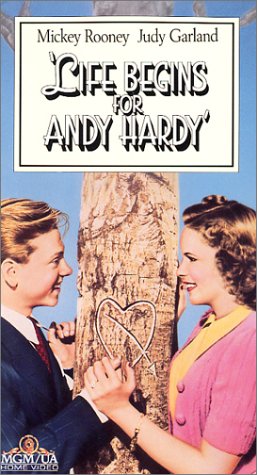 Childrens Toyshop  VHS : The Andy Hardy Collection - Life Begins for Andy Hardy