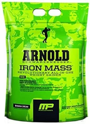 Arnold By Musclepharm Iron Mass Banana Cream 10 LBS (4.54 kg) by Arnold By Musclepharm