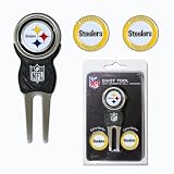 NFL Pittsburgh Steelers Signature Divot Tool and 2 Extra Markers