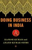 Cover of Doing Business in India by Anand Sethi Rajesh Kumar 1403967520