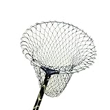 長く伸ばせる釣り用玉網/タモがこの価格！玉網/タモ網/タモ/タマ/軽量アルミ使用/100ｃｍ～180ｃｍまで調節可能/直径34ｃｍ