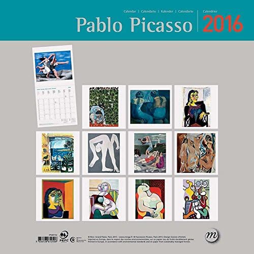 Pablo Picasso 2016 Wall Calendar by Nelson Line