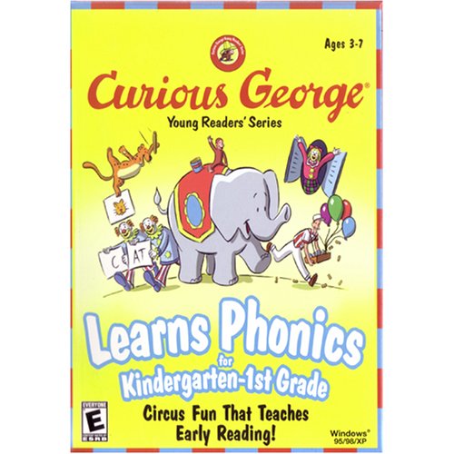 キュリアスジョージ　CD-ROM　「Learns Phonics」
