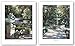 La Fuente de la Doncella-Jarron de Aranjuez Set by Angel Ruiz de la Casa 24"x30" Art Print Poster