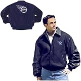 G-III Tennessee Titans Varsity Jacket With Back Patch