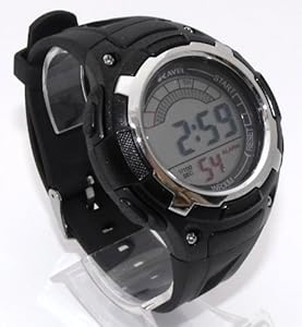 Mens Digital LCD Chronograph Sports Watch - Gift Boxed - Multi Functional- 15-22cm Strap - 3ATM (b) Mens Digital LCD Chronograph Sports Watch - Gift Boxed - Multi Functional- 15-22cm Strap - 3ATM (b)