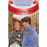 southerly wind gold brooch