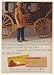 1971 Buffalo Bill Stagecoach Wells Fargo Bank Print Ad (43437)