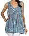 Sakkas Bohemian Summer Sleeveless Blouse