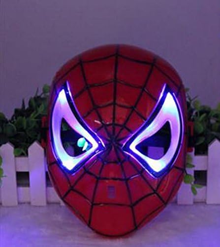 Crazystone's Kids LED Lightning Mask (Red spiderman)