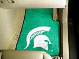 Michigan State Spartans 24 x 18 2 Piece Car Floor Mat Set