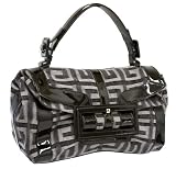 Givenchy Grey Canvas and Patent Leather Large Handbag 6959013280