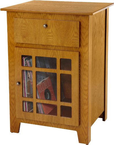 Crosley ST73-OA Richmond Entertainment Center Cabinet (Oak)