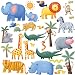 RoomMates RMK1136SCS Jungle Adventure Peel & Stick Wall Decals