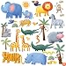 RoomMates RMK1136SCS Jungle Adventure Peel & Stick Wall Decals